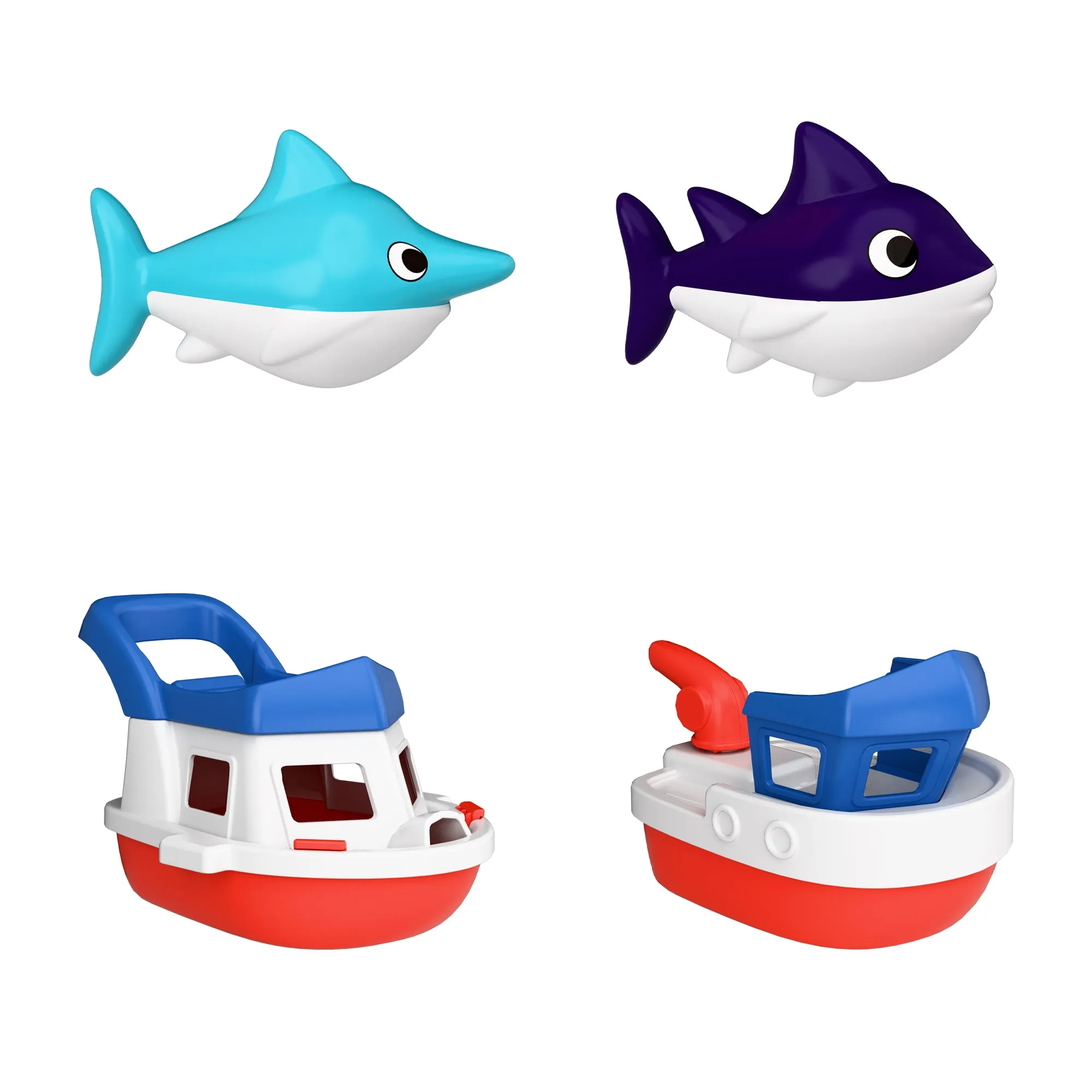 Toddler Boat Bath Toys, Baby Bathtub Shower Toy Set