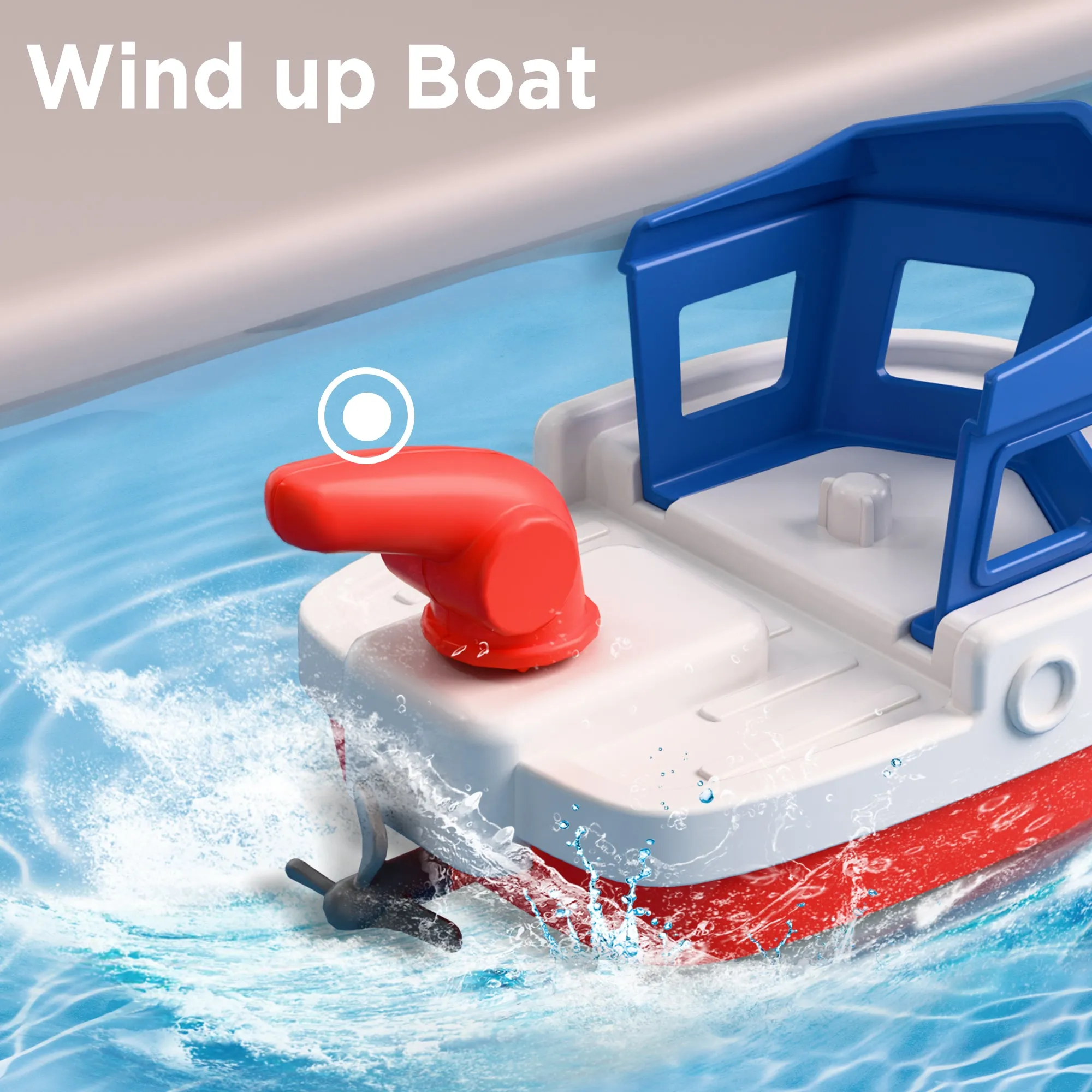 Toddler Boat Bath Toys, Baby Bathtub Shower Toy Set