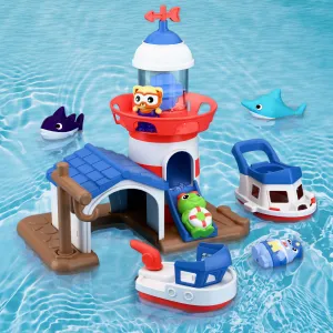 Toddler Lighthouse Bath Toys, Baby Bathtub Shower Toy