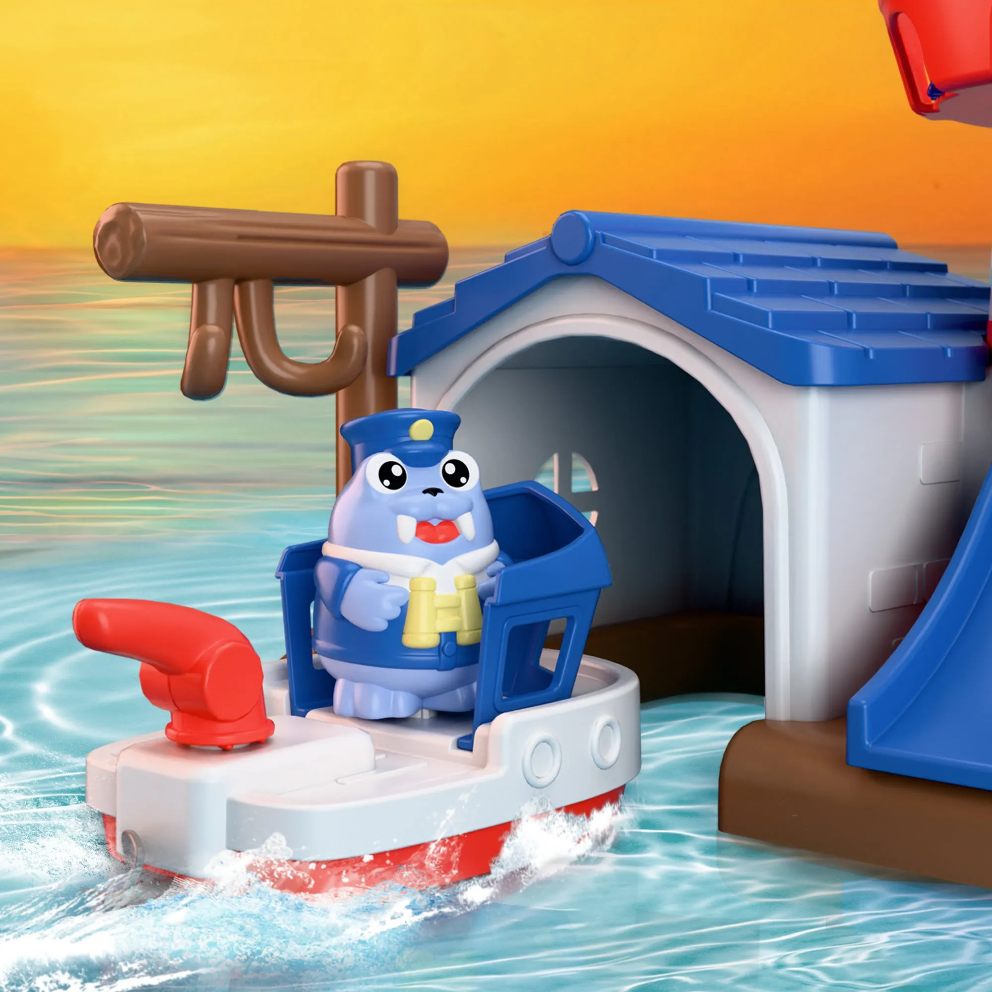 Toddler Lighthouse Bath Toys, Baby Bathtub Shower Toy