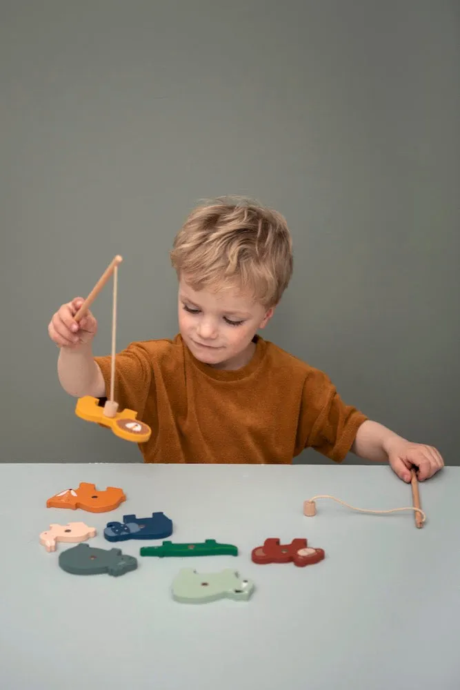 Trixie, Wooden Magnetic Fishing Game