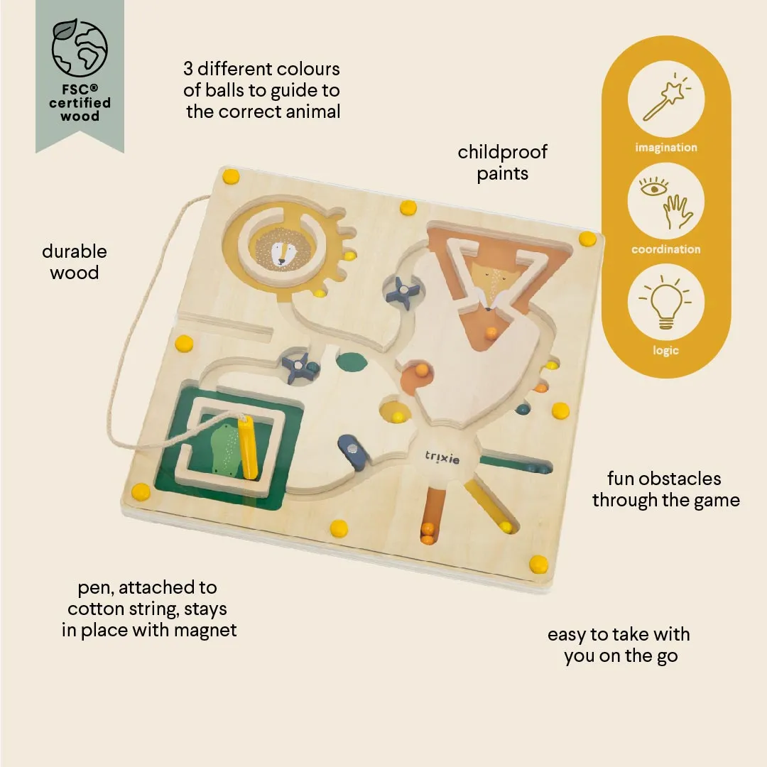 Trixie, Wooden Magnetic Puzzle Game