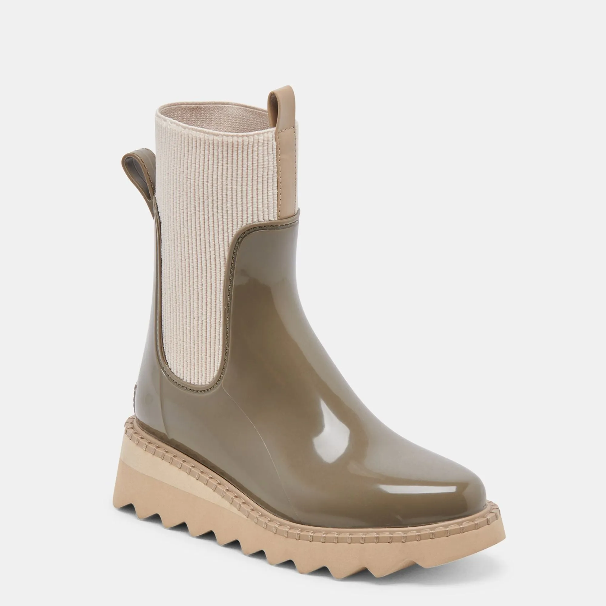 Tropic H2o Boots Dk Moss Patent Stella