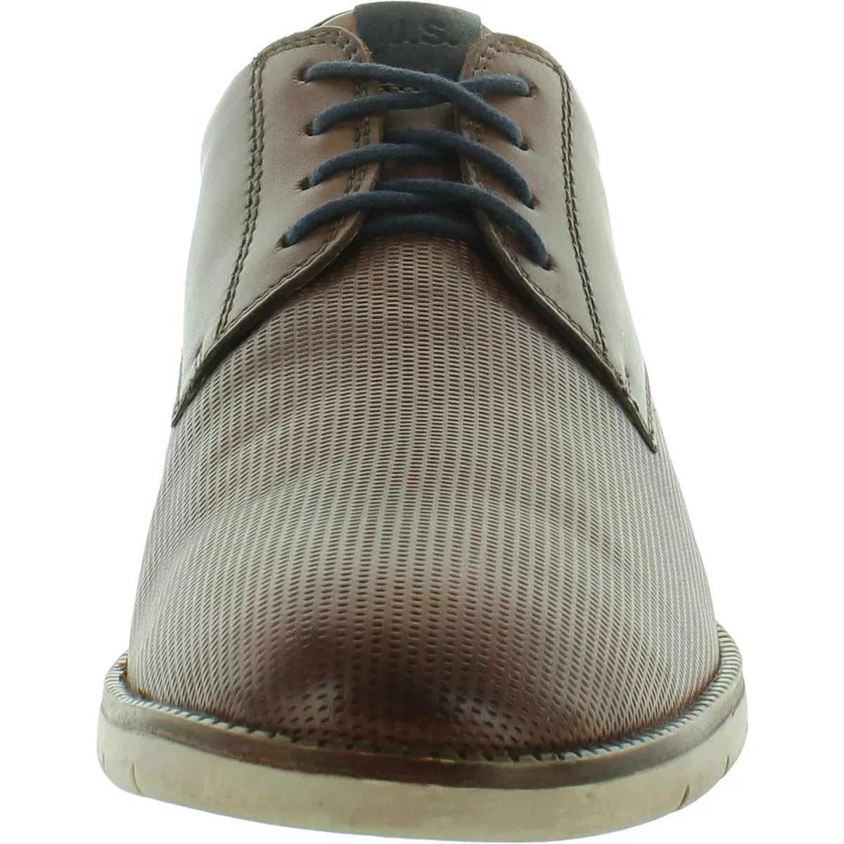 Tyler Mens Leather Lace Up Oxfords