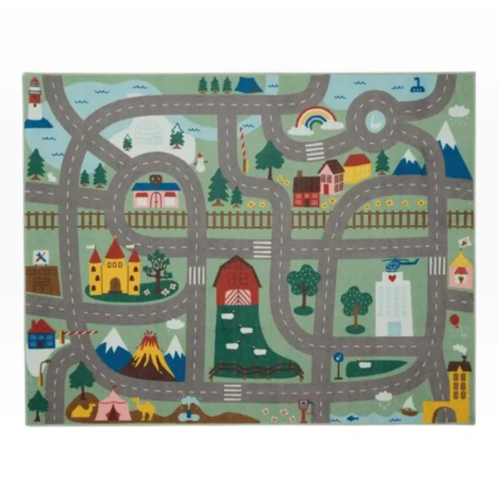 VALLABY Rug Green 100x133 cm