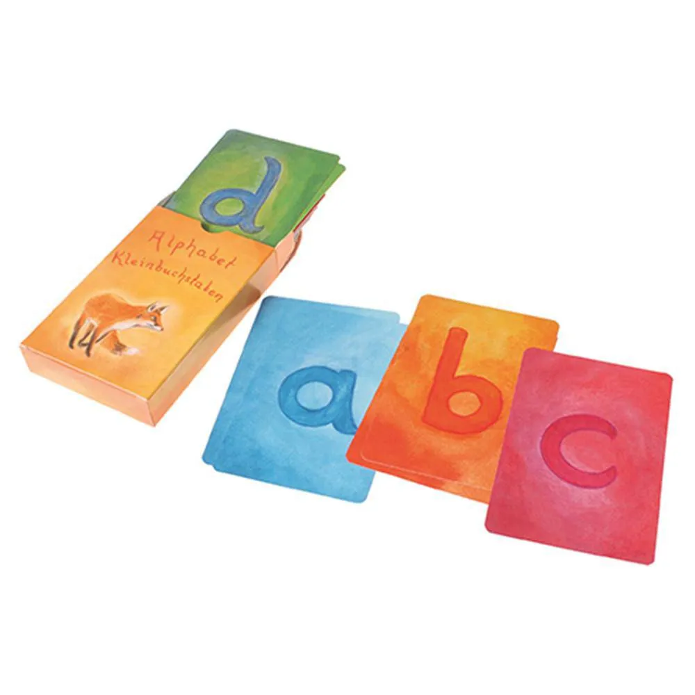 Waldorf Alphabet Letter Cards - Supplementary Pack