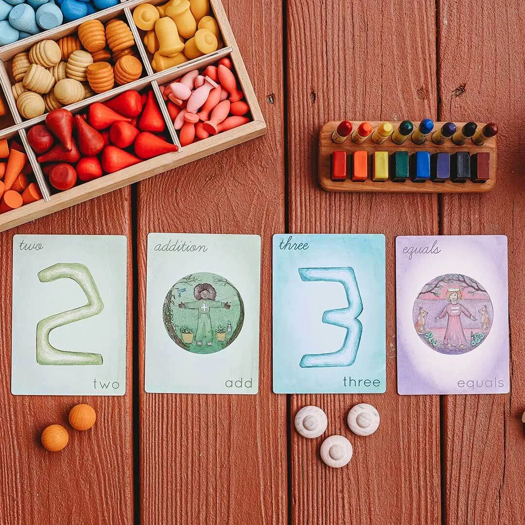 Waldorf Numbers Cards Set