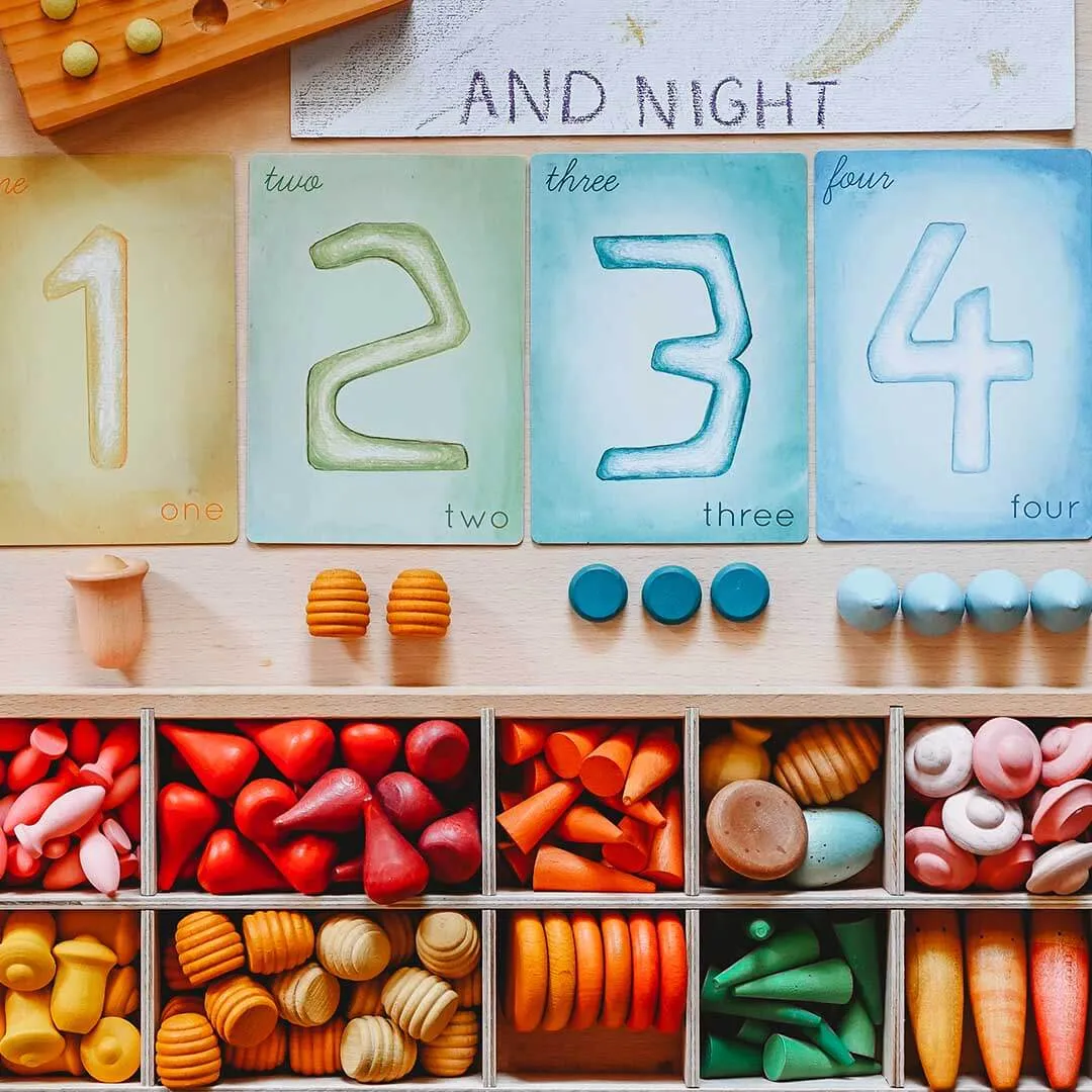 Waldorf Numbers Cards Set