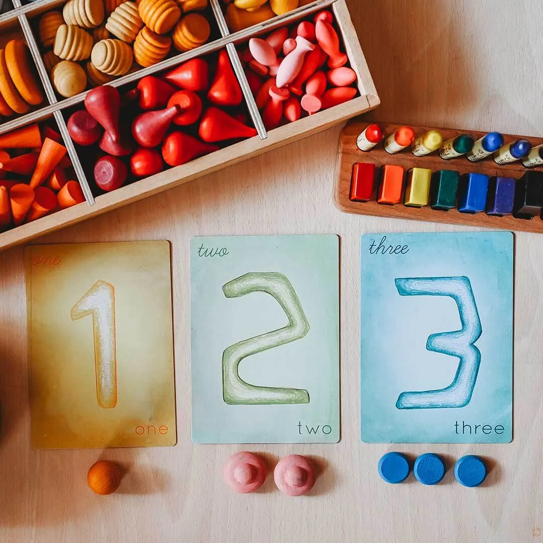 Waldorf Numbers Cards Set