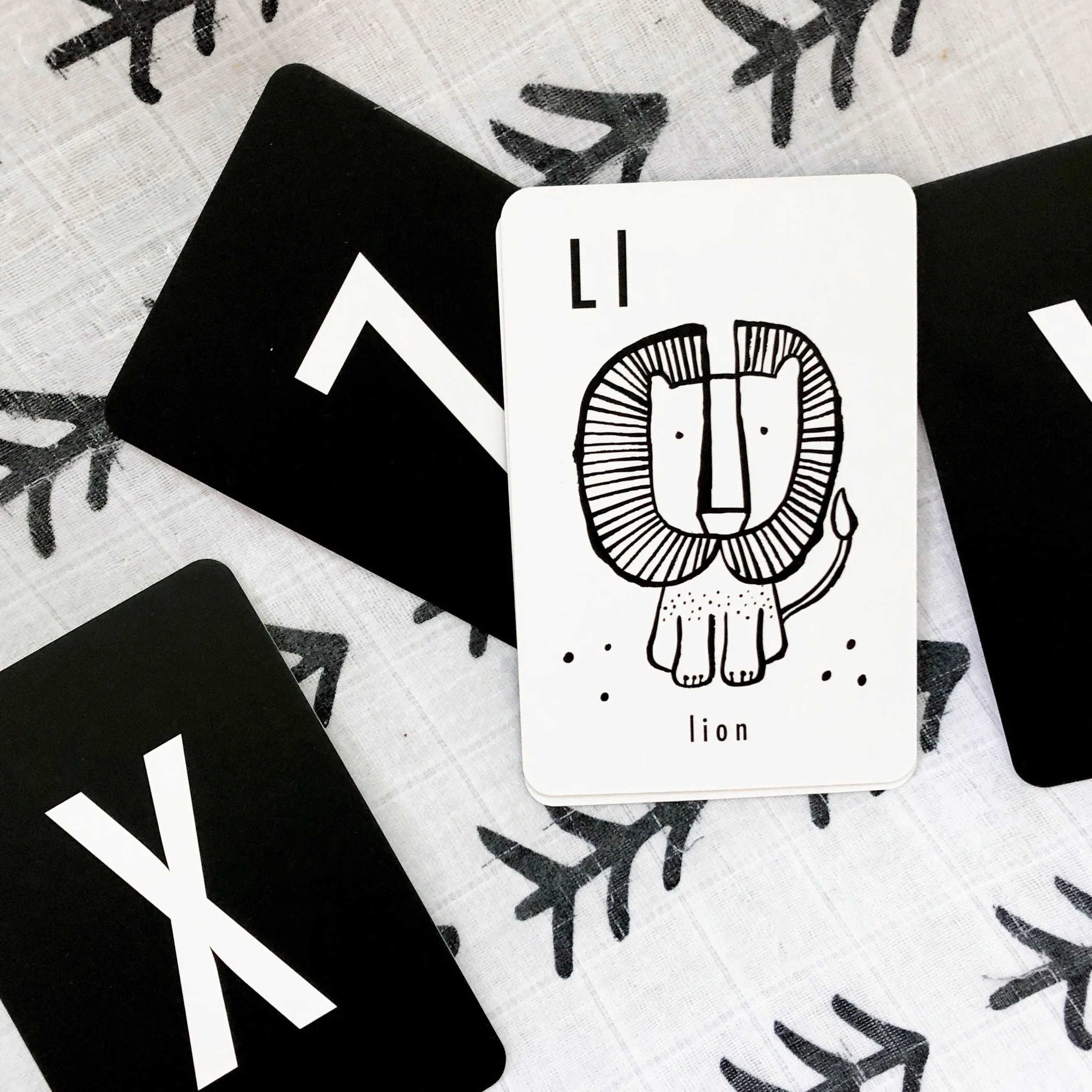 Wee Gallery Jungle Alphabet Cards