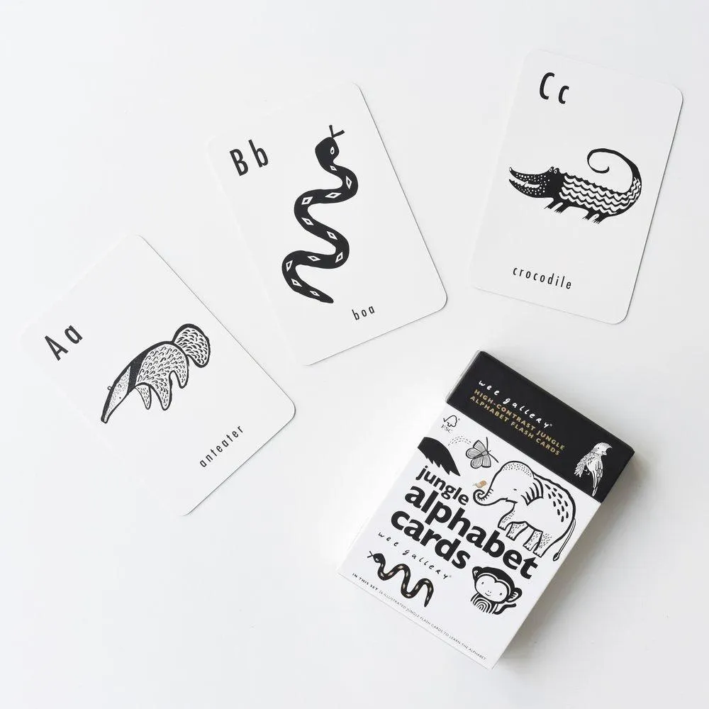 Wee Gallery Jungle Alphabet Cards