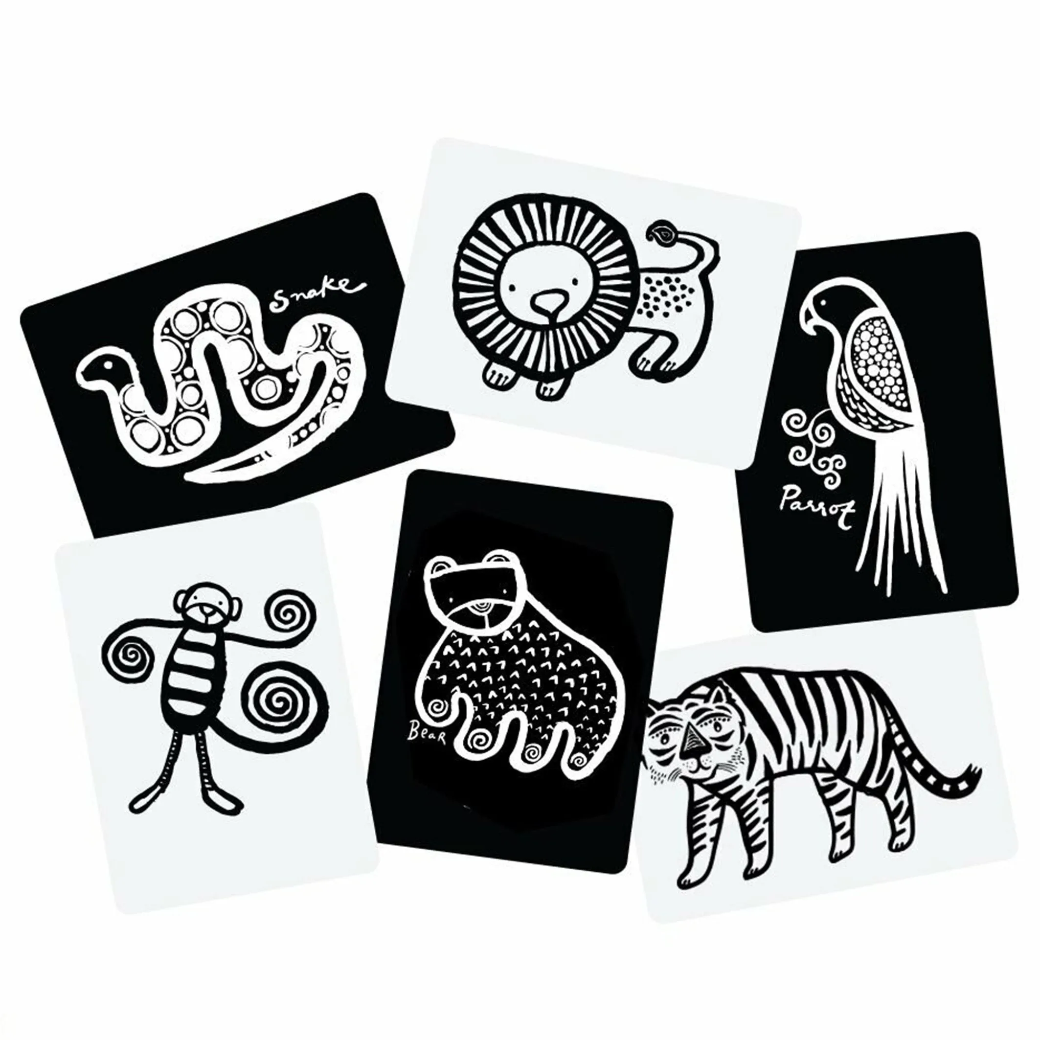 Wee Gallery Jungle Art Cards for Baby