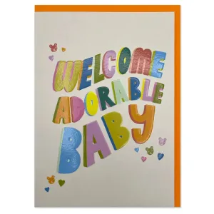 Welcome Baby, Greetings Card