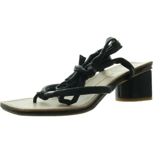 Womens Lace-Up Manmade Lace-Up Heels
