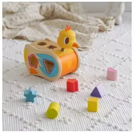 Wooden Duck Shape Sorter