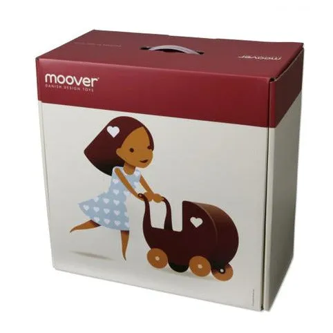 Wooden Pram - Pink