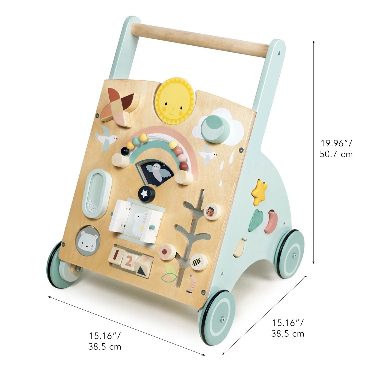 Wooden Sunshine Baby Activity Walker