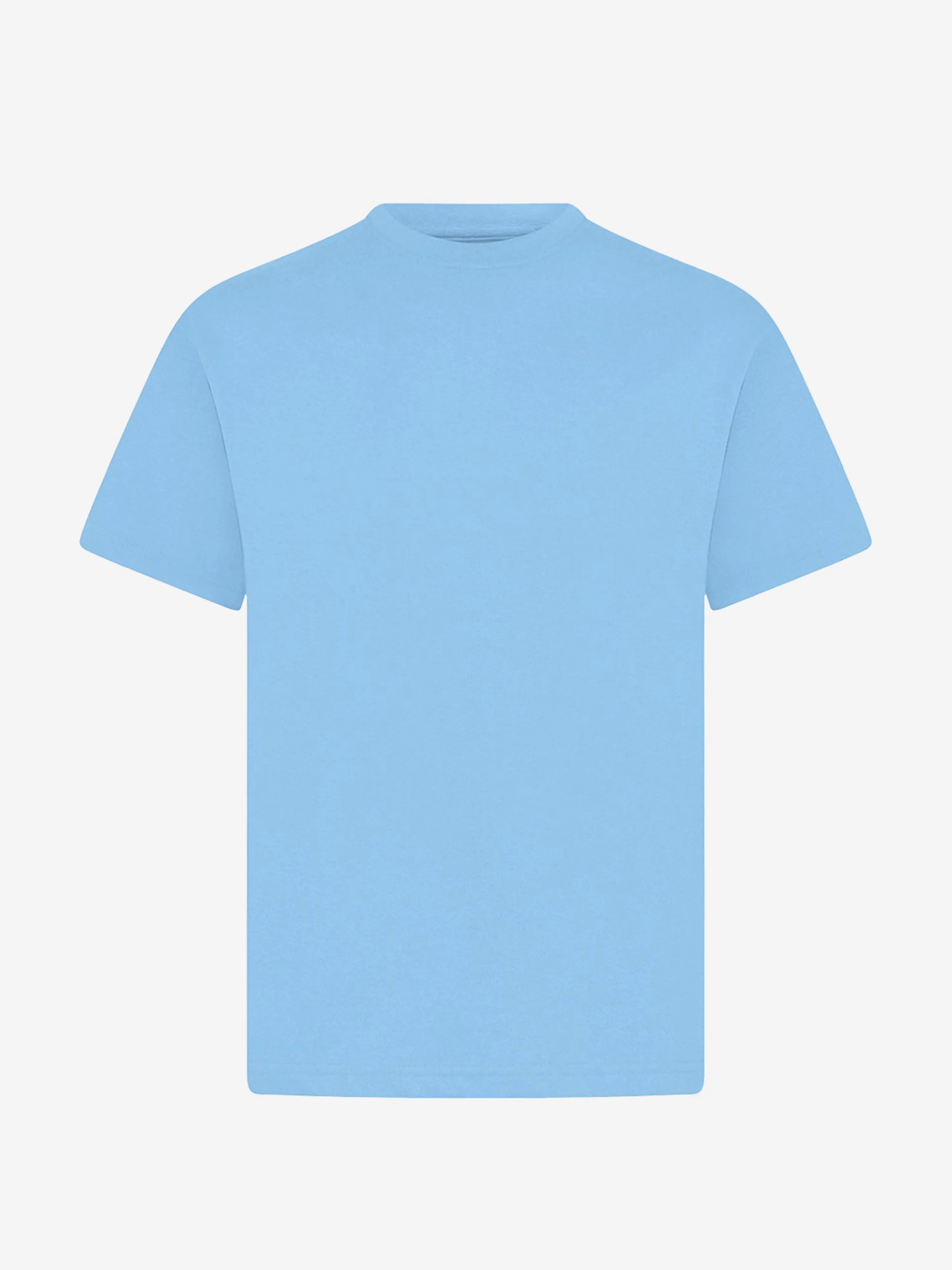 Zeco Kids School Crew Neck T-Shirt (Twin Pack) in Blue